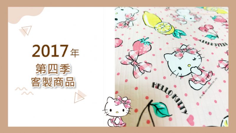 2017年第四季客製產品